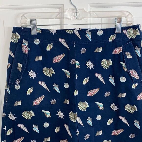 Talbots seashell print skirt size 8 - Picture 2 of 11